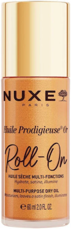 Nuxe Huile Prodigieuse Or Roll-On Shimmering Multi Purpose Dry Oil 60 ml