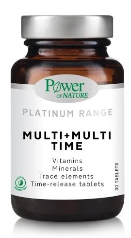 Power of Nature Platinum Range Multi + Multi time 30 tabs