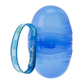 Chicco Double Pacifier Case Blue 0+