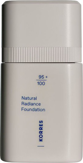 Korres Natural Radiance Foundation Μεσαίας Κάλυψης Serum-Like Foundation 02 Medium 30ml
