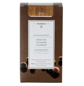 Korres Argan Oil Advanced Colorant 7,0 Ξανθό 50ml