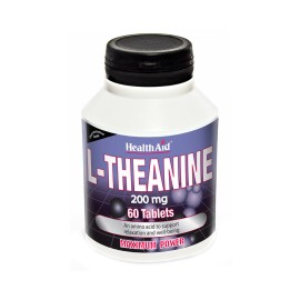 Health Aid L-Theanine 200 mg 60 tabs