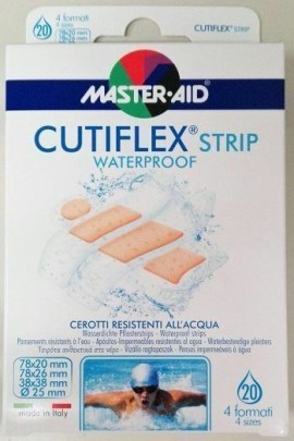 Master Aid Cutiflex 20 Αδιάβροχα Strip - Διάφορα Μεγέθη