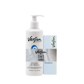 Version Azaderm Cleanser 300 ml + Δώρο Version Azaderm Cream 30 ml