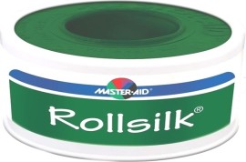 Master Aid Rollsilk Silk Bandage Tape 1.25cm x 5m