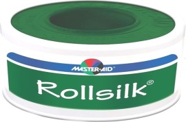 Master Aid Rollsilk Μεταξωτή Επιδεσμική Ταινία 1.25cm x 5m