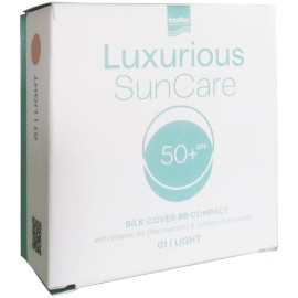 Intermed Luxurious Sun Care Silk Cover BB Compact SPF50+ Light 12 g
