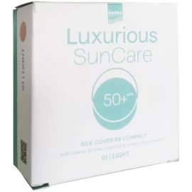 Intermed Luxurious Sun Care Silk Cover BB Compact SPF50+ Light 12 g