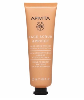 Apivita Face scrub Apricot Gentle exfoliating 50 ml