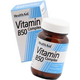 Health Aid Vitamin B50 Complex vegan 30 tabs