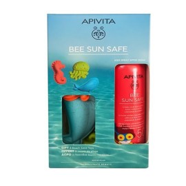 Apivita Bee Sun Safe Hydra Sun Kids Lotion SPF50 200 ml + Free 3 Beach Sand Toys