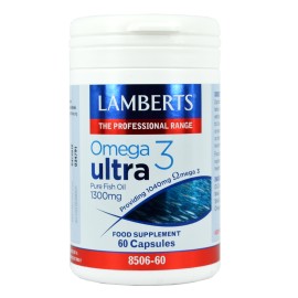 Lamberts Omega 3 Ultra Pure Fish Oil 1300 mg 60 caps