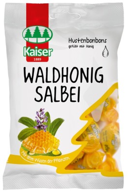 Kaiser Salbei Cough Candies with Sage and Honey 75gr