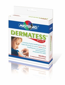 Master Aid Dermatess Plus 5x9cm 12pcs