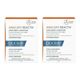 Ducray Anacaps Reactiv 2 x 30 Caps