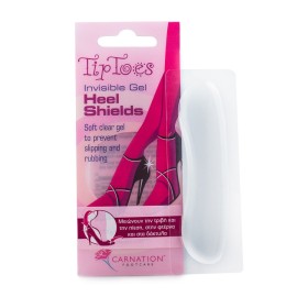 Carnation Tip Toes Invisible Gel Heel Shields 1 Ζεύγος
