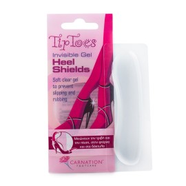 Carnation Tip Toes Invisible Gel Heel Shields 1 Pair