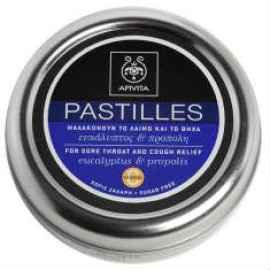 Apivita Pastilles Eucalyptus & Propolis 45 gr