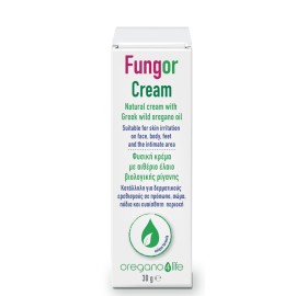Fungor Cream Φυσική Κρέμα με Αιθέριο Έλαιο Βιολογικής Ρίγανης 30g
