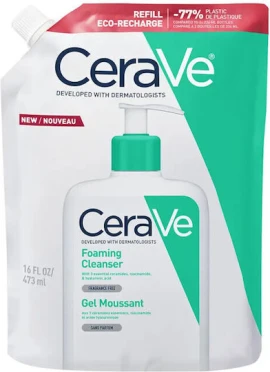 CeraVe Foaming Cleanser Καθαριστικό Gel Για Κανονικές Και Λιπαρές Ε...
