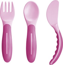 Mam Babys Cutlery - Fork, Spoon & Knife 6m+