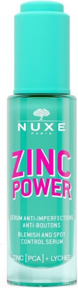 Nuxe Zinc Power Serum Προσώπου για Ατέλειες 30ml