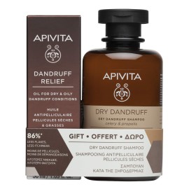 Apivita Dandruff Relief Oil 50 ml + Δώρο Dry Dandruff Shampoo Celery & Propolis 250 ml