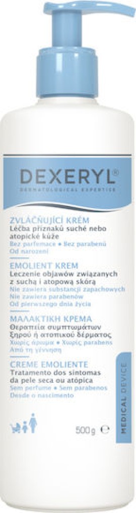 Ducray Dexeryl Μαλακτική Κρέμα για Ξηρό Δέρμα 500 g