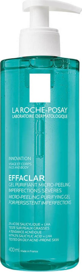 La Roche Posay Effaclar Micro-Peeling Purifying Facial Cleansing Gel 400ml