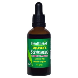 Health Aid Childrens Echinacea Liquid 50 ml cherrry flavour
