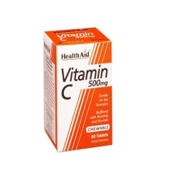 Health Aid Vitamin C 500 mg 60 chewable tabs