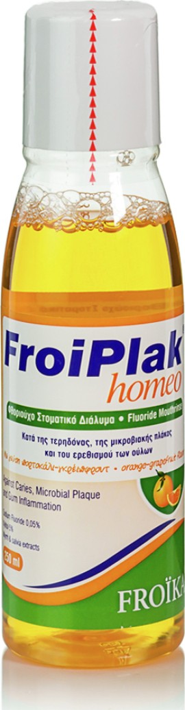 Froika Froiplak Homeo Mouthwash orange grapefruit 250 ml