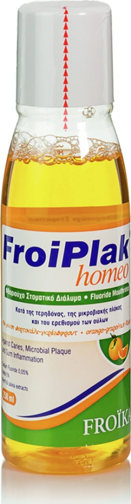 Froika Froiplak Homeo Mouthwash orange grapefruit 250 ml