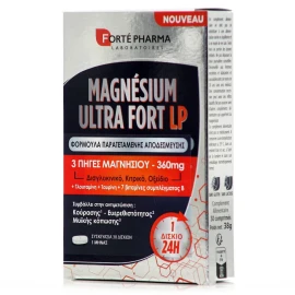 Forte Pharma Magnesium Ultra Fort LP Φόρμουλα Παρατεταμένης Αποδέσμευσης για Μείωση της Κούρασης & Κόπωσης 30 δισκία