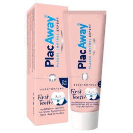 Plac Away First Teeth Toothpaste 2-6 years vanilla flavour 50 ml