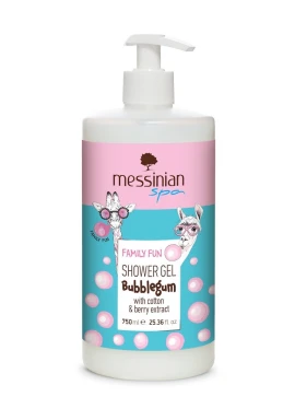 Messinian Spa Family Fun Shower Gel Bubblegum 750ml