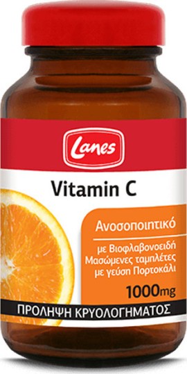 Lanes Vitamin C 1000 mg 60 Chewable Tablets