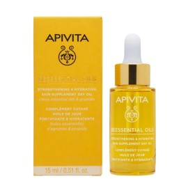 Apivita Beessential Oils Strengthening & Hydrating Skin Supplement Day Oil 15 ml