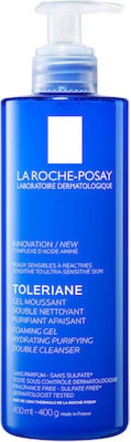La Roche Posay Toleriane Gel Moussant Double Cleanser 400mll
