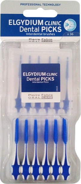 Elgydium Clinic Dental Picks 36 pieces