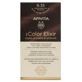 Apivita My Color Elixir Hair Dye 6.35 Blonde Dark Honey Mahogany