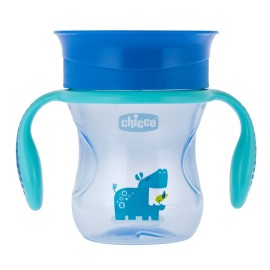 Chicco Perfect Cup Cup 2 In 1 12M+ Blue 200 ML