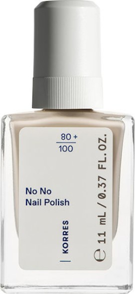 Korres No No Gloss Βερνίκι Νυχιών Μακράς Διαρκείας 34 Sand 11ml