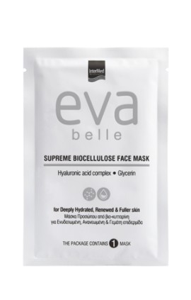 Intermed Eva Belle Supreme Biocellulose Face Mask, 2x15ml