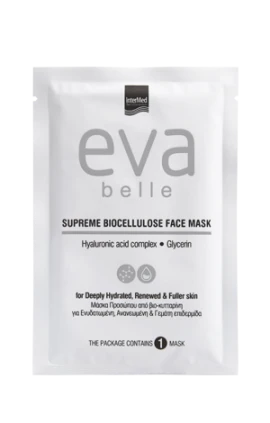 Intermed Eva Belle Supreme Biocellulose Face Mask, 2x15ml