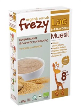 Frezylac Organic Cereals Muesli 175 gr