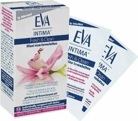 Intermed Eva Intima Daily Wellness Maxi Size Towelettes 12 pcs