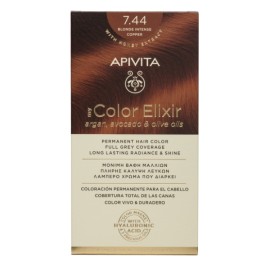 Apivita My Color Elixir 7.44 Hair Dye Intense Bronze