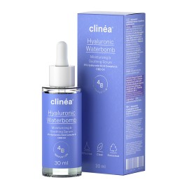 Clinéa Hyaluronic Waterbomb Moisturizing & Soothing Serum Ενυδατικός & Καταπραϋντικός Ορός 30 ml