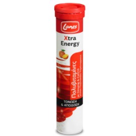 Lanes Xtra Energy Ginseng CoQ10 20 eff tabs